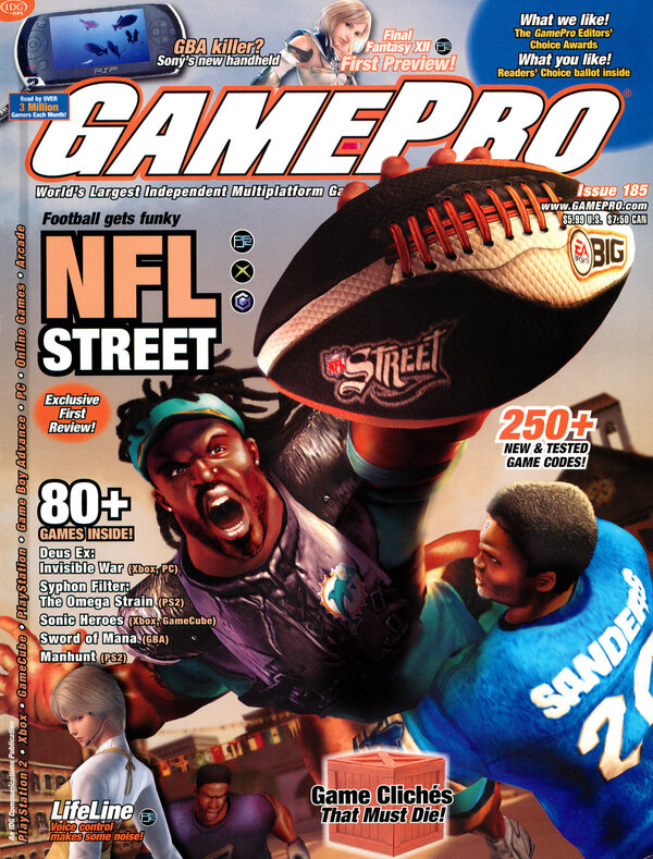 GamePro Issue 185 (February 2004) cover